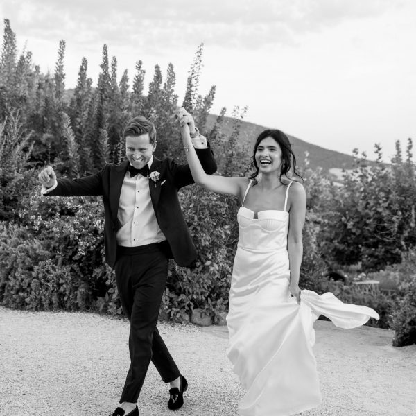 Dinner entrance Tuscany wedding