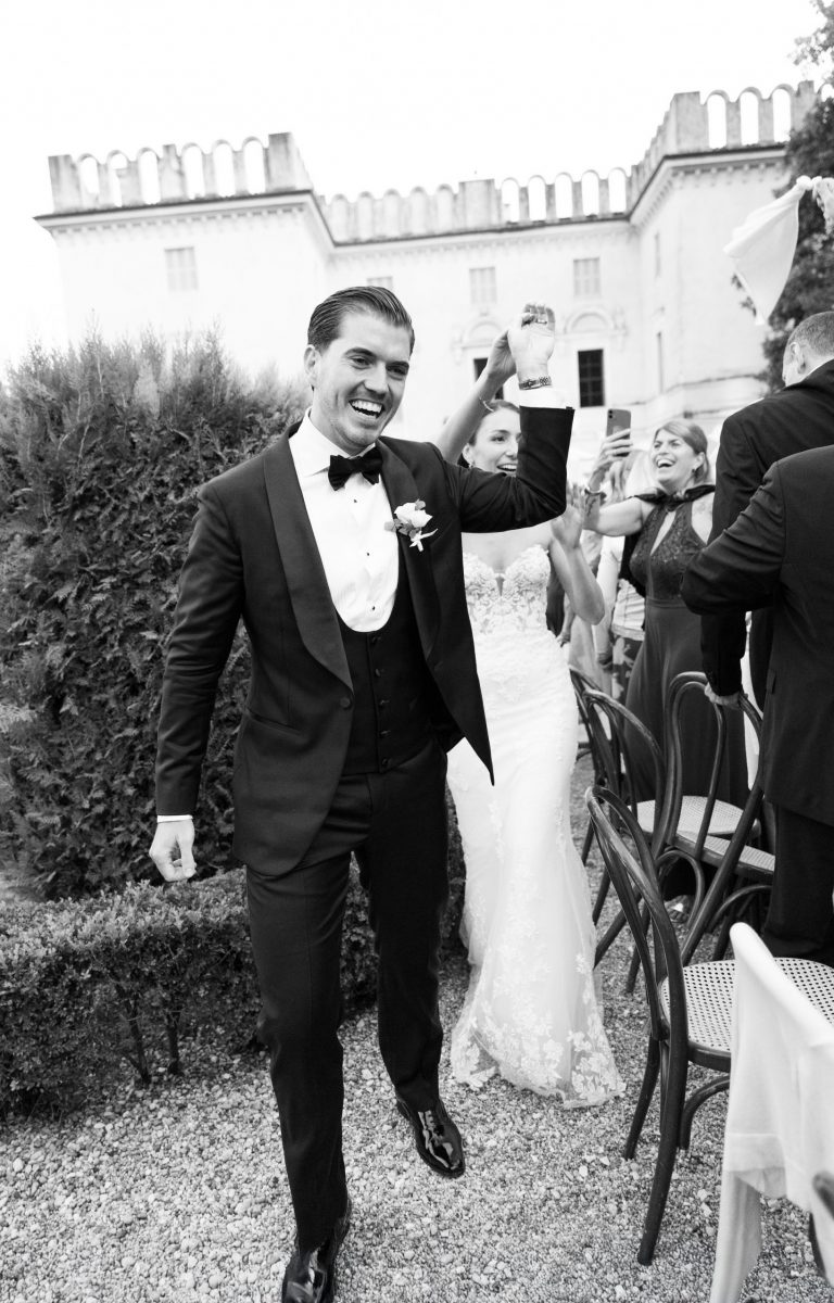 dinner entrance lake como wedding