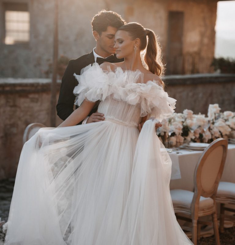 Brautpaar in der Toskana