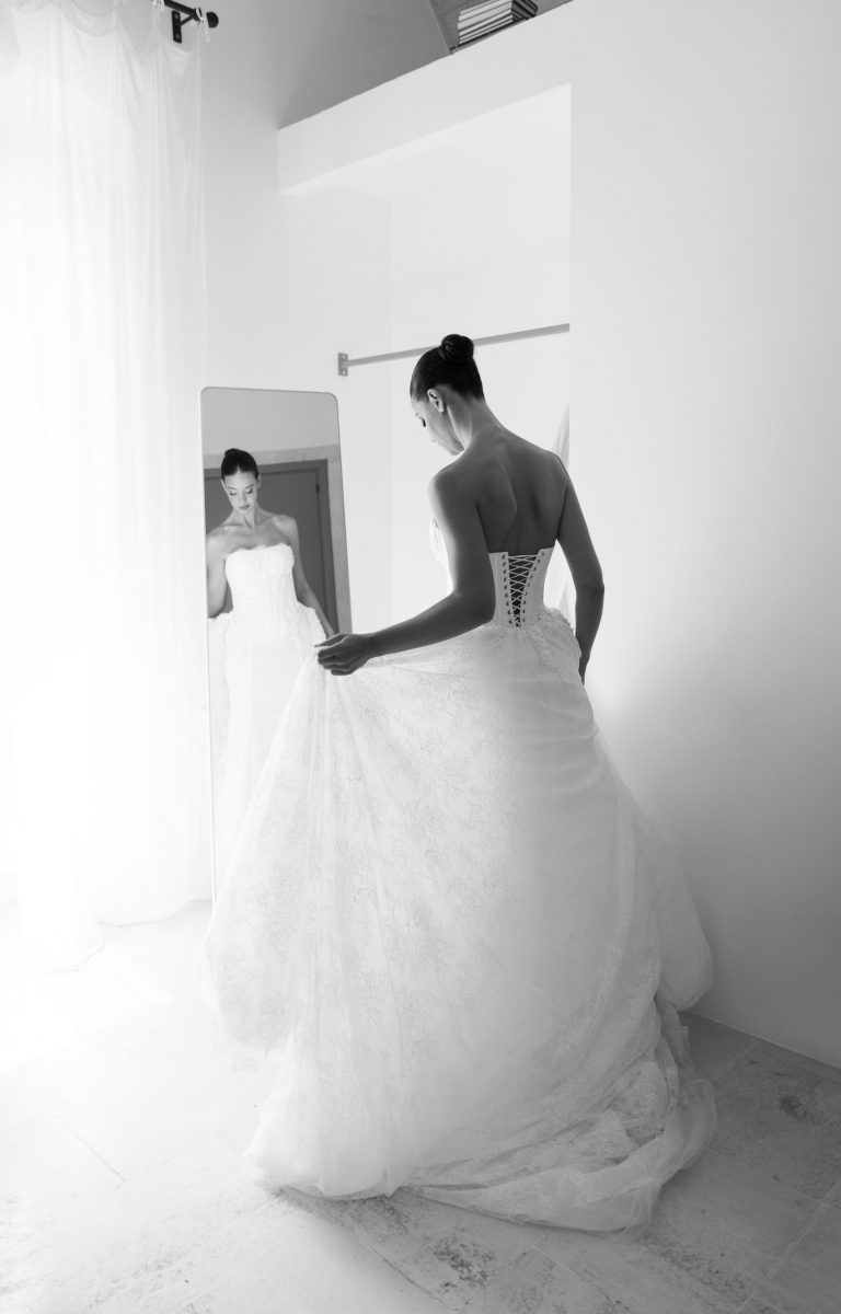 getting ready bride